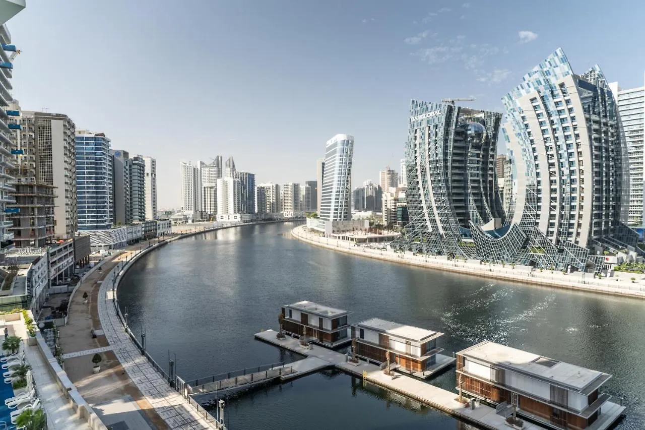 Aliving Stylish Studio Binghatti Canal View & Burj Khalifa Dubai United Arab Emirates